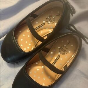 Wonder Nation Black Kids Dress Shoes